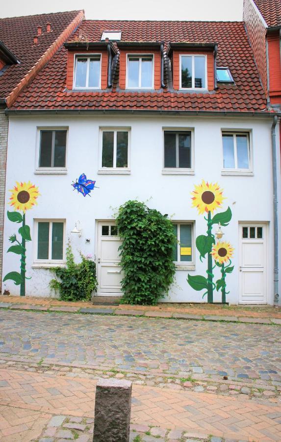 Zentrale Ferienwohnung „Treibholz“ Im Sonnenblumenhaus Flensburg Ngoại thất bức ảnh