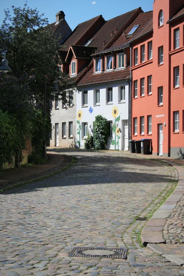 Zentrale Ferienwohnung „Treibholz“ Im Sonnenblumenhaus Flensburg Ngoại thất bức ảnh